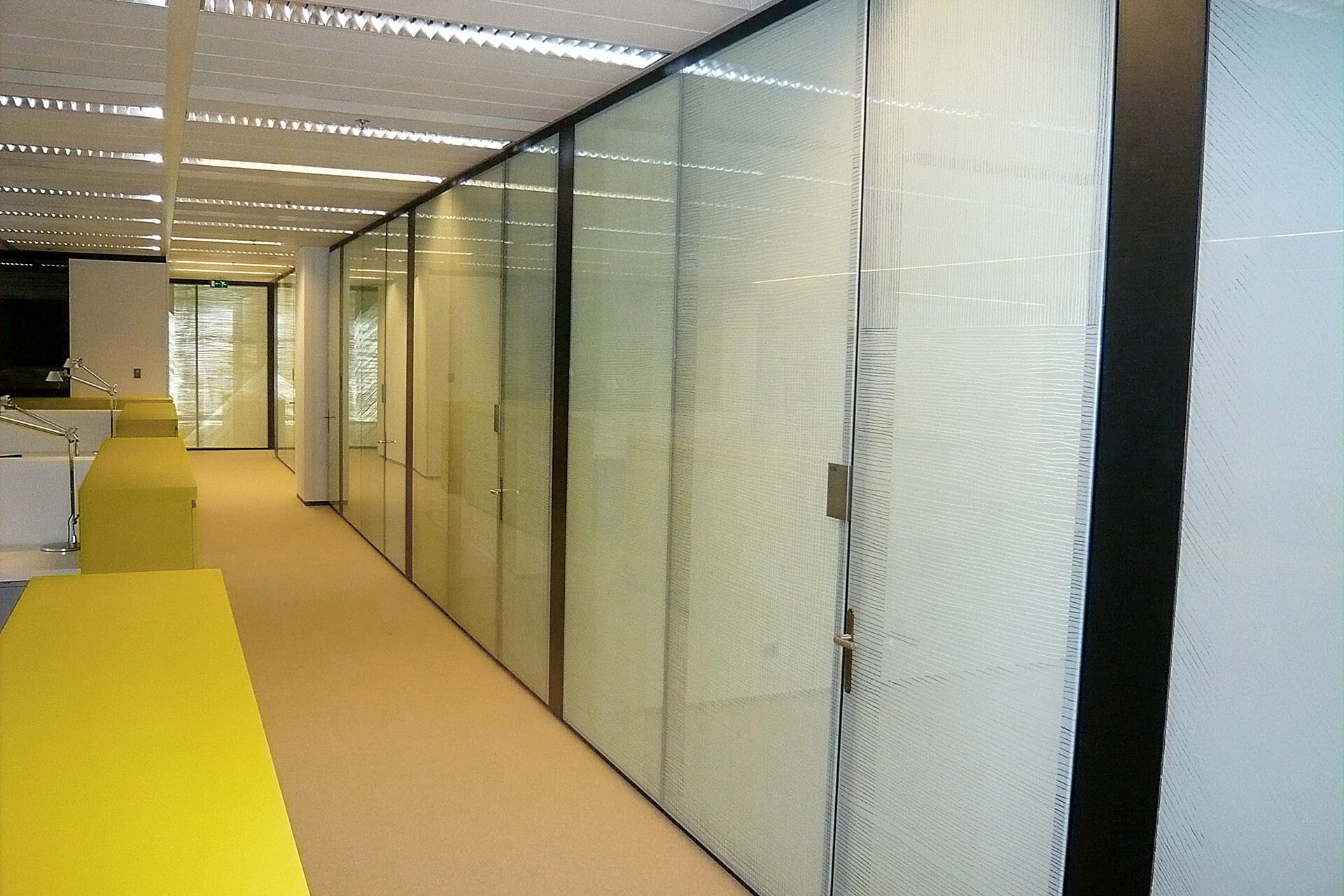 Freshfields glazen wanden